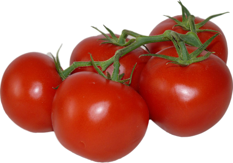 Tomatoes round