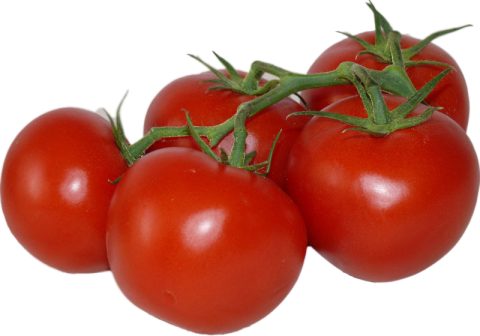 Tomatoes round